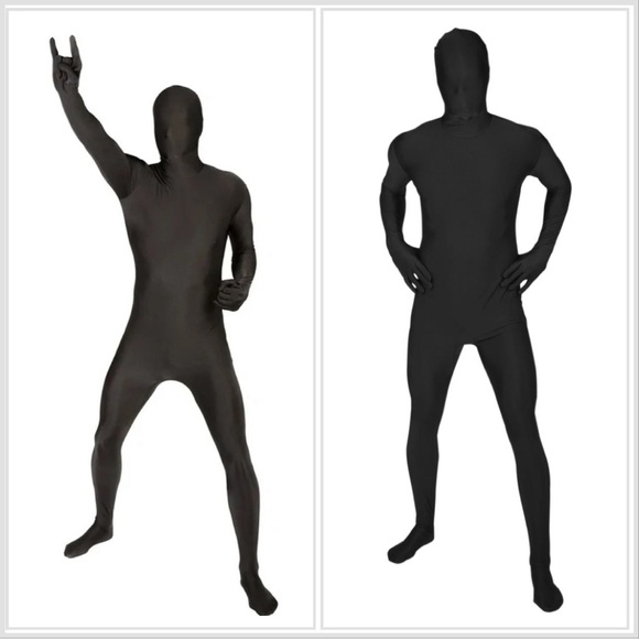 Men's Black Morph Suit Size Medium NEW - Picture 1 of 2
